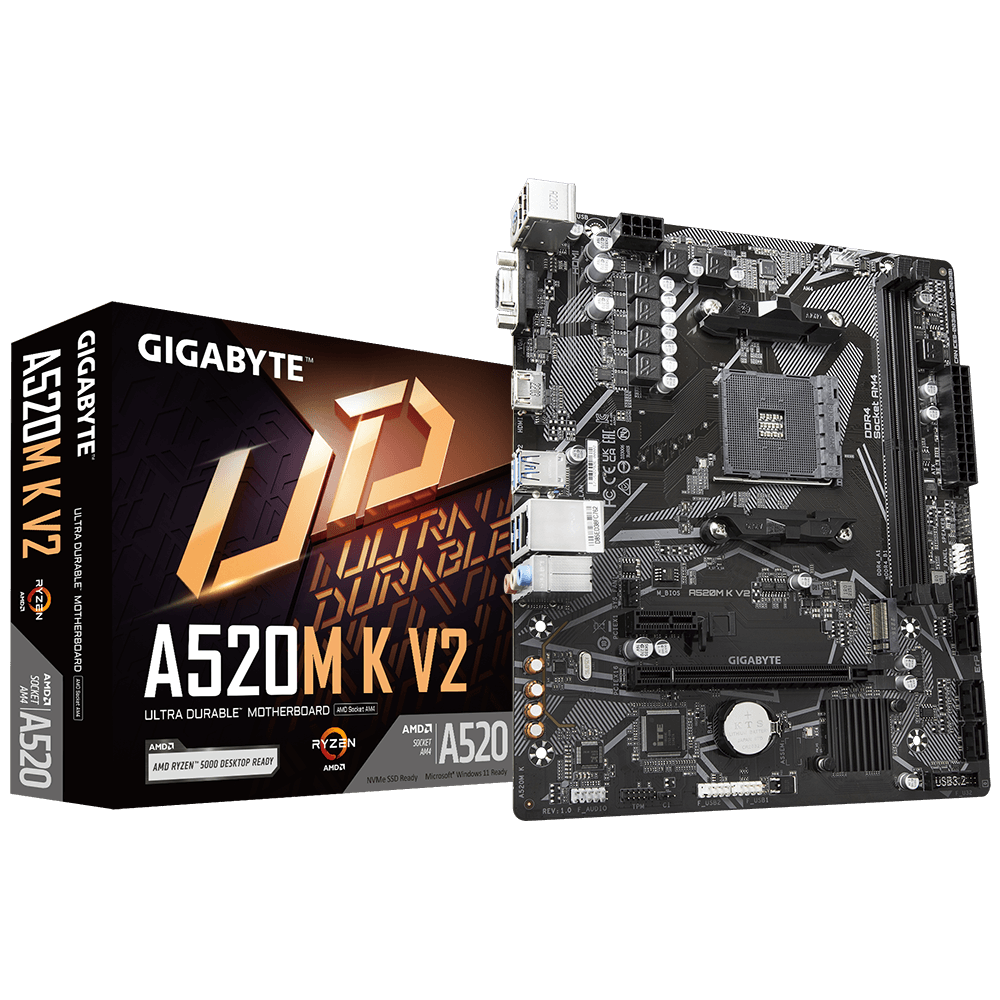 לוח אם Gigabyte A520M K V2 1.1