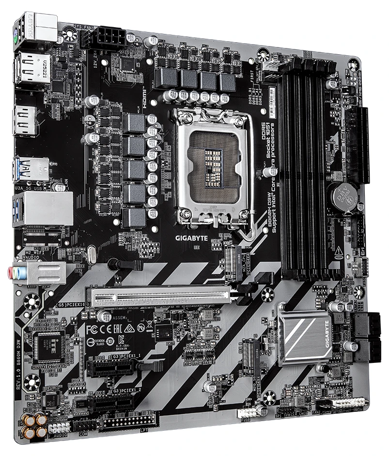 לוח אם Gigabyte B860M D3W
