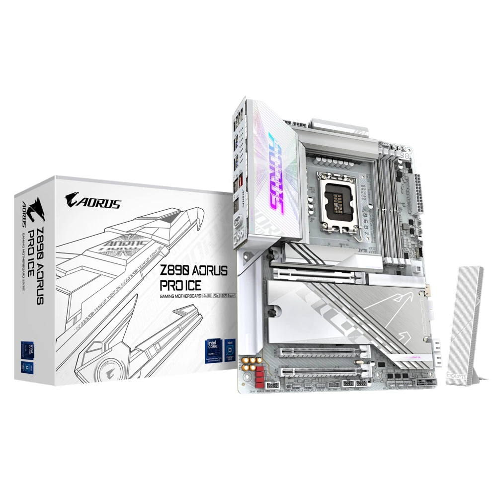 לוח אם Gigabyte Z890 AORUS PRO ICE
