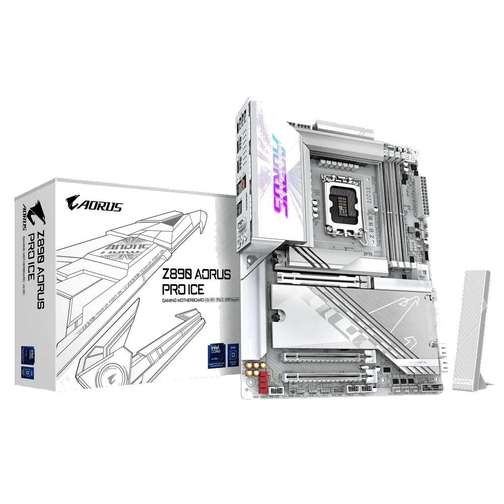 לוח אם Gigabyte Z890 AORUS PRO ICE
