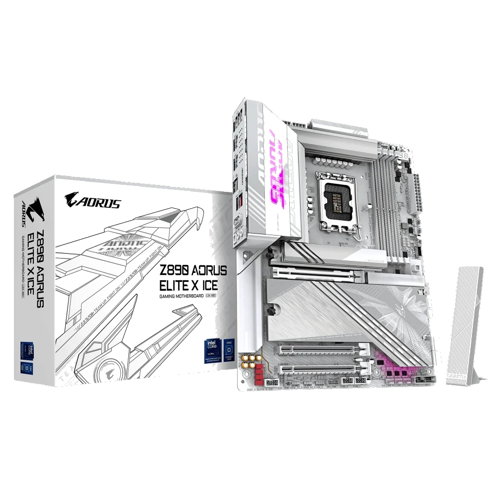 לוח אם Gigabyte Z890 AORUS ELITE X ICE