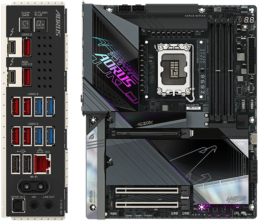 לוח אם Gigabyte Z890 AORUS MASTER