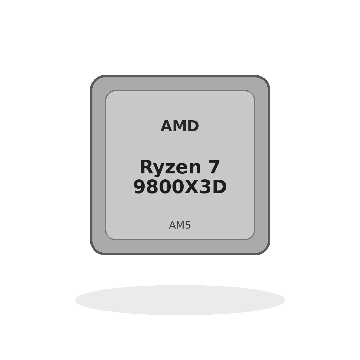 מעבד AMD Ryzen 7 Ryzen 7 9800X3D