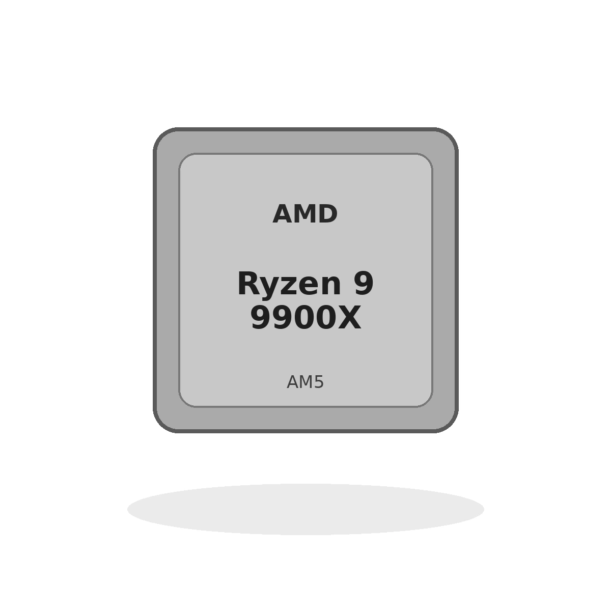 מעבד AMD Ryzen 9 Ryzen 9 9900X