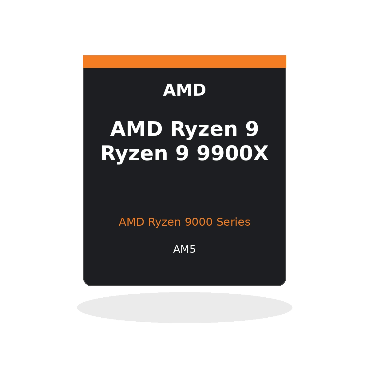 מעבד AMD Ryzen 9 Ryzen 9 9900X